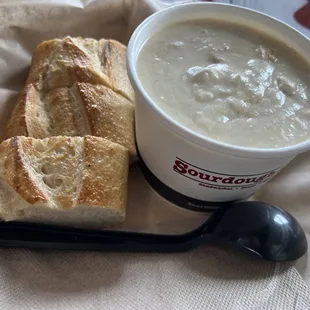 New England Clam Chowder Soup