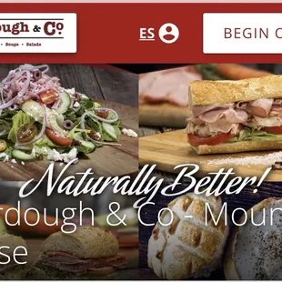 Online ordering/Catering