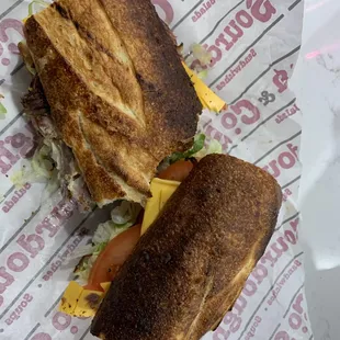 2nd sandwich that was burned