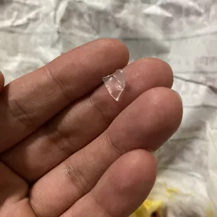 Plastic in my sandwich