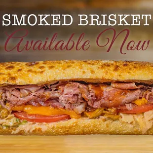 smoked brisket available now