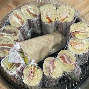 Catering tray perfect for office lunches or parties!