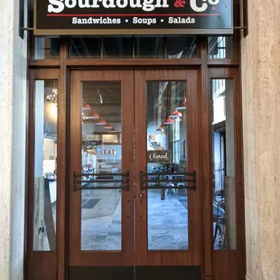 Front from inside of station.