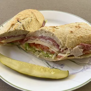 #4. Turkey and Dry Salami - 8&quot;