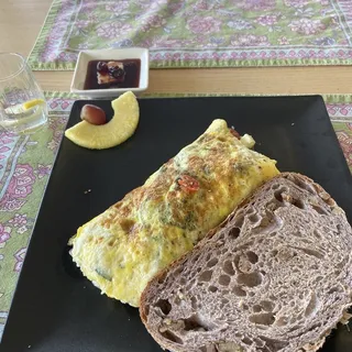 Hot Bread House Omelette Breakfast