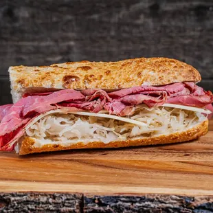 a roast beef sandwich