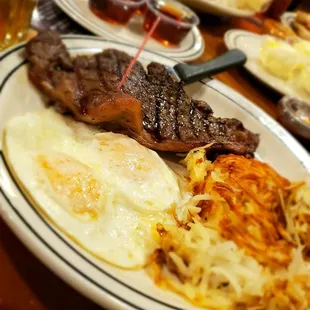 The Famous Steak and Egg Special
