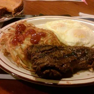 Steak and Eggs* **