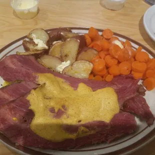 Corned Beef dinner.
