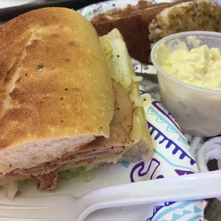 Peppered Turkey Sandwich