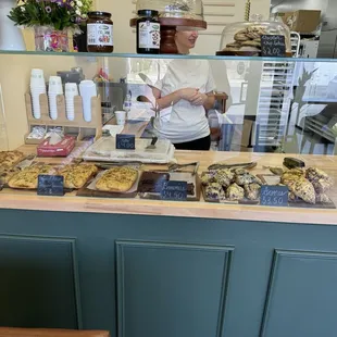 Focaccia and sweets