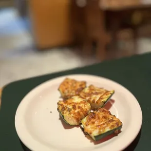 Baked zucchini