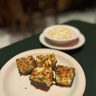 Baked zucchini