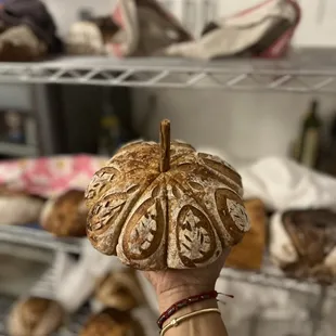 Artisan pumpkin spice sourdough