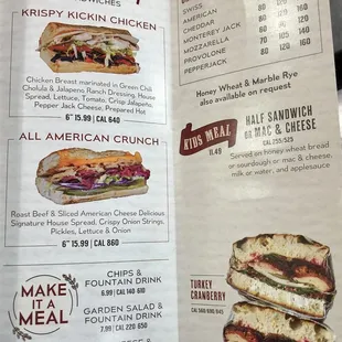 Menu 1/2025