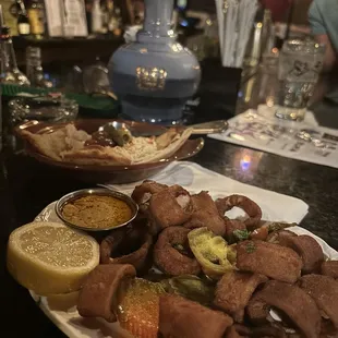 Pan Fried Calamari