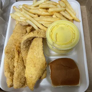 Carolina Fried Flounder