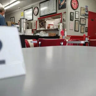 The short wait for breakfast.