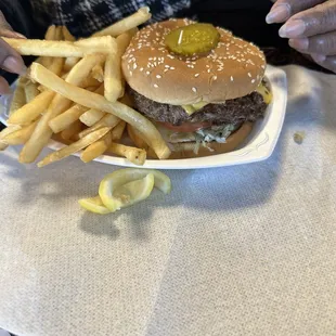 Jumbo Cheeseburger