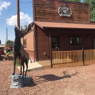 Front of bar and grill