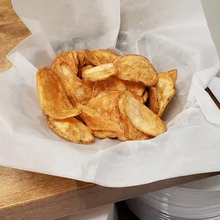 CHIPS...FRIED IN HOUSE!