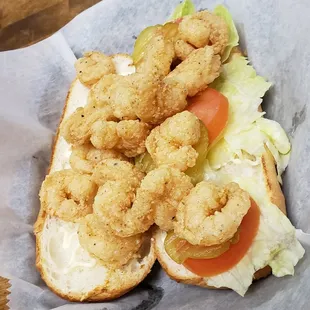 Shrimp Poboy