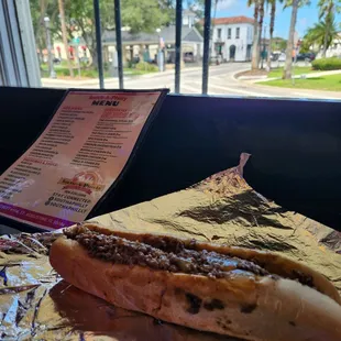 Regular Cheesesteak "Whiz wit".