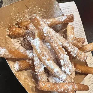 Funnel cake fries