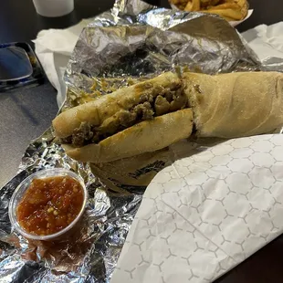 Original Philly Wit &amp; Cajun fries