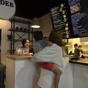 My son loves eating here too (:
