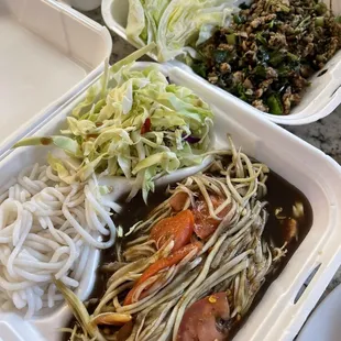 Papaya salad