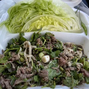 Beef Laab