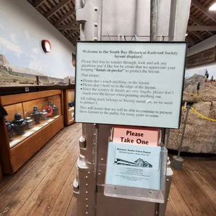 Model railroad room