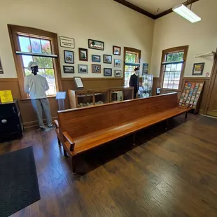 Historic passenger waiting room