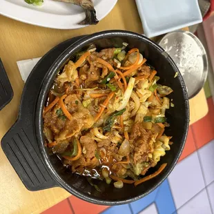 Fried pork(mild spicy)