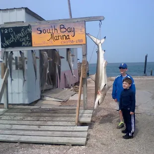 Private charter 102 lb Spinner shark