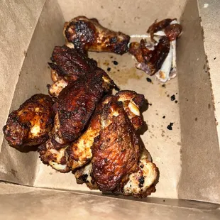 Burned wings