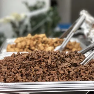 Incredibly lean and tender Carne Asada.