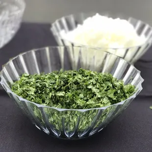 All of the fixings and sides tasted so fresh