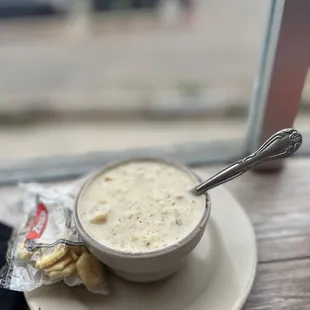 Cup of Clam Chowder