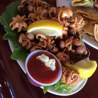 Fried Baby Octopus