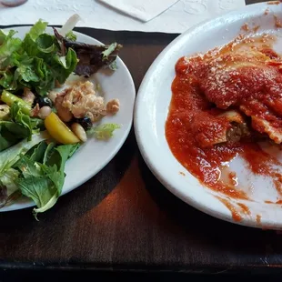 Tuna salad &amp; ricotta  ravioli