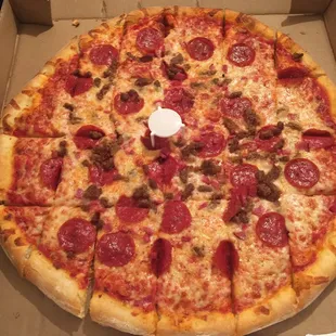 "This was supposed to be Meat Lovers"