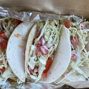 Mahi-mahi tacos! The best!!