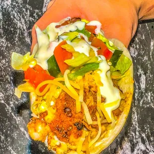 Chicken Taco Burrito