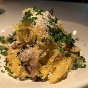 Spaghetti squash. A fave