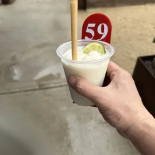 Coconut slushie