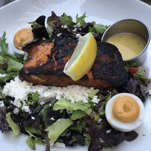 Blackened Salmon Salad