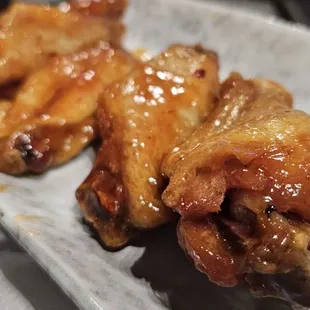 Mango habanero wings