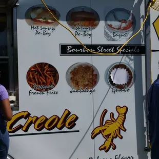 Wanna-be authentic New Orleans cuisine food truck